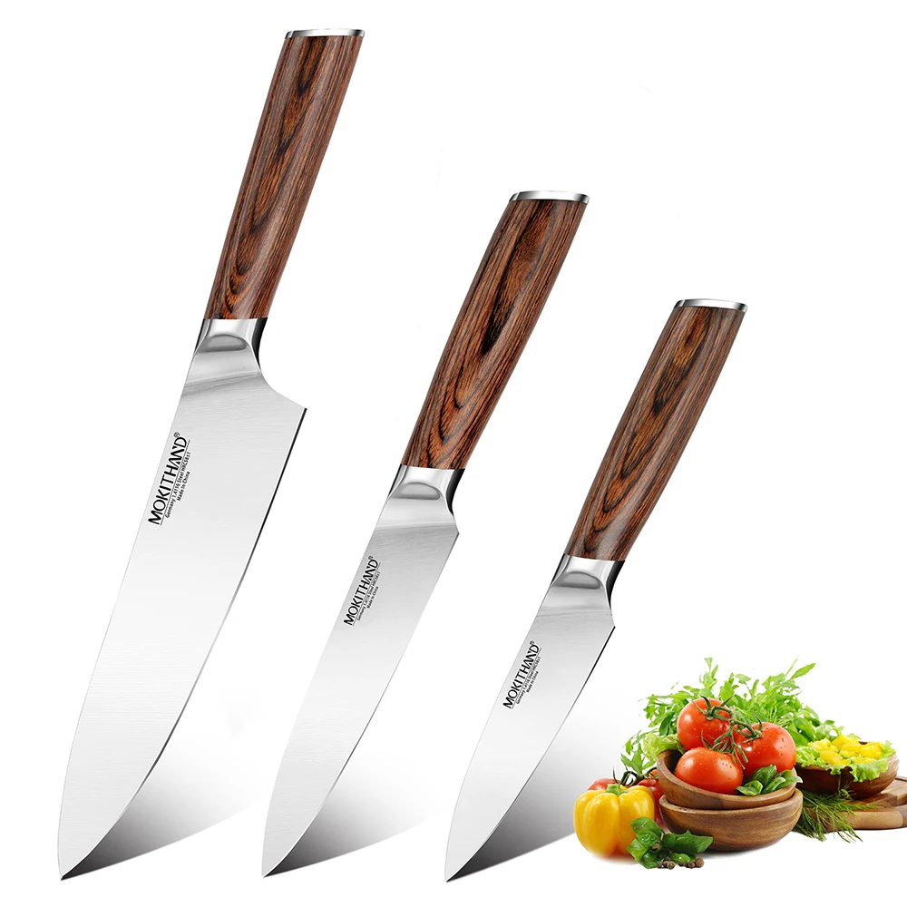 Japanese Chef Knife Set Professional Kitchen Knives Germany 1.4116 High Carbon Steel Vegetable Butcher Utility Knife for Cooking
Japanese Chef Knife Set Professional Kitchen Knives Germany 1.4116 High Carbon Steel Vegetable Butcher Utility Knife for Cooking