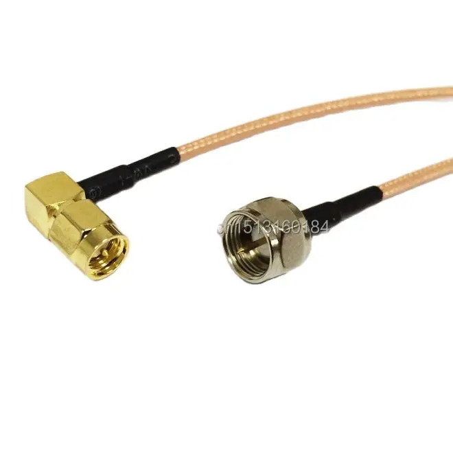 New Modem Connexion Cable SMA Male Plug Right Angle To F Male Plug Connector RG316 Cable 15CM 6inch Adapter RF Pigtail
New Modem Connexion Cable SMA Male Plug Right Angle To F Male Plug Connector RG316 Cable 15CM 6inch Adapter RF Pigtail