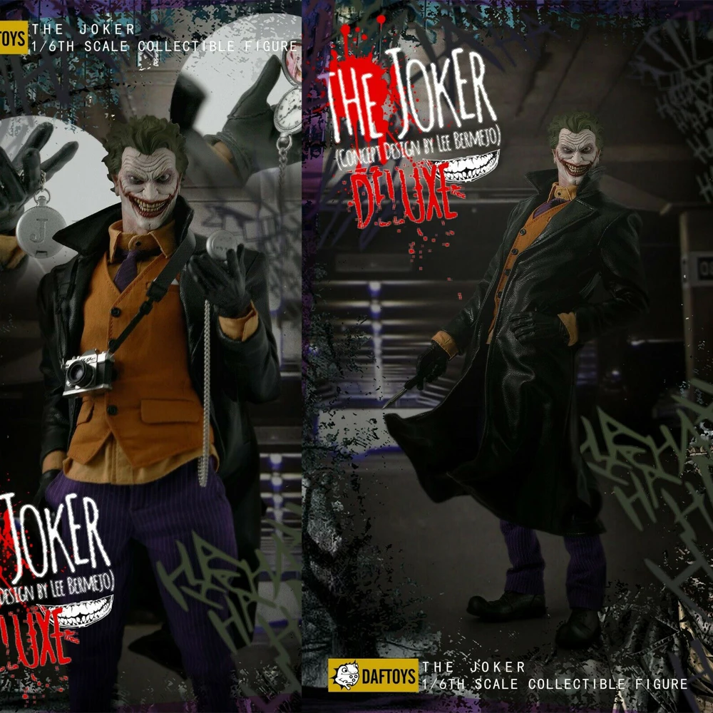 F01 1:6 The Joker Comic Version Clothes And Head Fit 12" Figure Body In Stock
F01 1:6 The Joker Comic Version Clothes And Head Fit 12" Figure Body In Stock