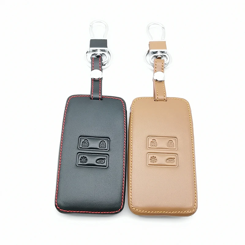 High Quality Soft Leather Car Key Cover Set for Renault Koleos Kadjar Megan 2016-2017 Remote Key Holder Protector Case
High Quality Soft Leather Car Key Cover Set for Renault Koleos Kadjar Megan 2016-2017 Remote Key Holder Protector Case