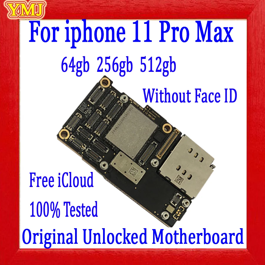 Factory unlocked for iphone 11 PRO MAX motherboard with/No Face ID,free iCloud for iphone11 pro max with IOS System Logic board
Factory unlocked for iphone 11 PRO MAX motherboard with/No Face ID,free iCloud for iphone11 pro max with IOS System Logic board