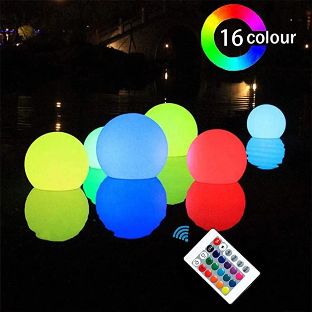 Floating Ball Pool Light 19 Inch Inflatable IP68 Waterproof Rechargeable 16 Color Changing Led Glow Globe Pool Night Lamp
Floating Ball Pool Light 19 Inch Inflatable IP68 Waterproof Rechargeable 16 Color Changing Led Glow Globe Pool Night Lamp