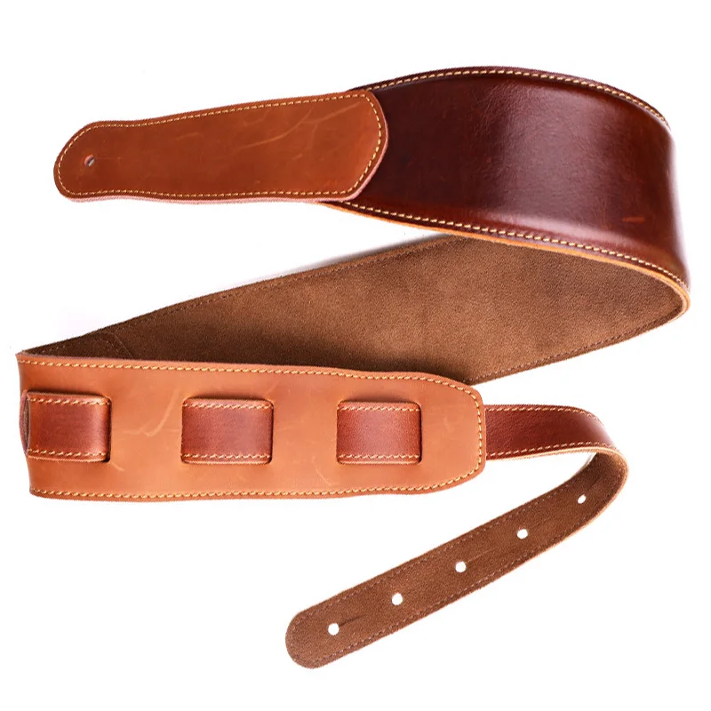 Guitar Accessories Thick Genuine Leather Electric Bass Guitar Strap Adjustable Acoustic Folk Classical Guitar Belt Strap
Guitar Accessories Thick Genuine Leather Electric Bass Guitar Strap Adjustable Acoustic Folk Classical Guitar Belt Strap