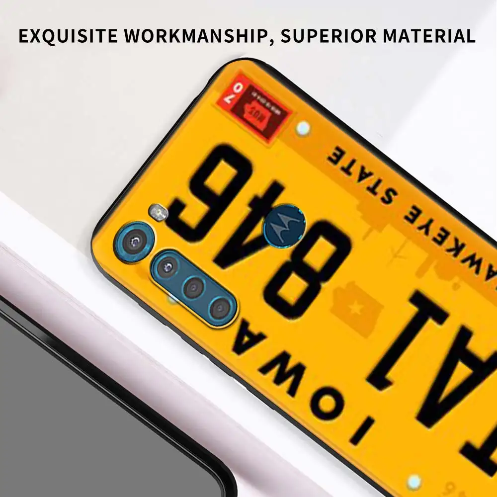 Retro License Plate Number Case For Motorola G9 Play G8 Power G30 E6s Edge One Fusion Plus Cases Black Shell Phone Coque Covers
Retro License Plate Number Case For Motorola G9 Play G8 Power G30 E6s Edge One Fusion Plus Cases Black Shell Phone Coque Covers