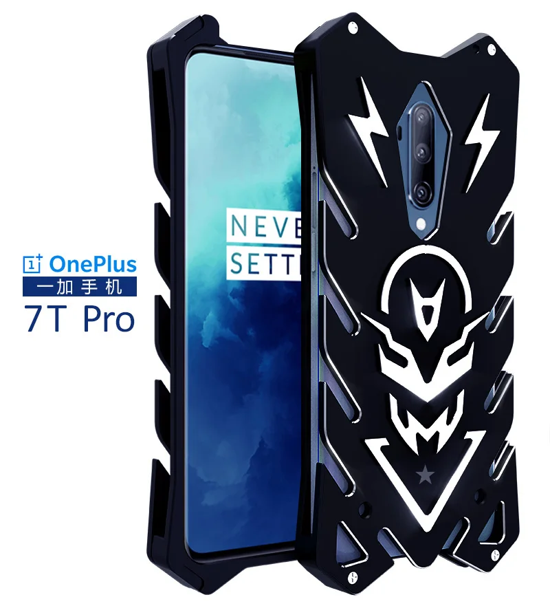 Zimon Armor Ii авиационный Алюминий металлический чехол для телефона Oneplus 7t Pro 1 + мощный