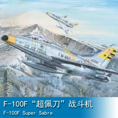 Trumpeter 1/32 F-100F "Super Sabre" Fighter Collection Plastic Building Painting Model Toys 02246
Trumpeter 1/32 F-100F "Super Sabre" Fighter Collection Plastic Building Painting Model Toys 02246