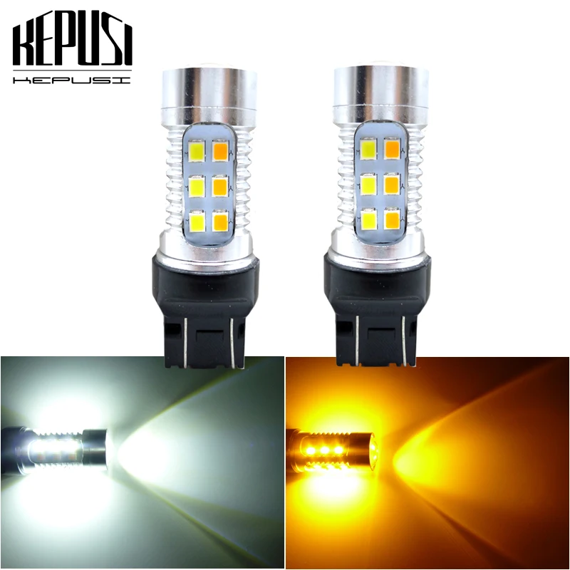 2x Белый Янтарный T20 7443 W21/5 Вт Светодиодный 2835 SMD СВЕТОДИОДНЫЙ Переключатель автомобильная лампа светодиодный DRL Дневной ходовой светильник с...
2x Белый Янтарный T20 7443 W21/5 Вт Светодиодный 2835 SMD СВЕТОДИОДНЫЙ Переключатель автомобильная лампа светодиодный DRL Дневной ходовой светильник с...