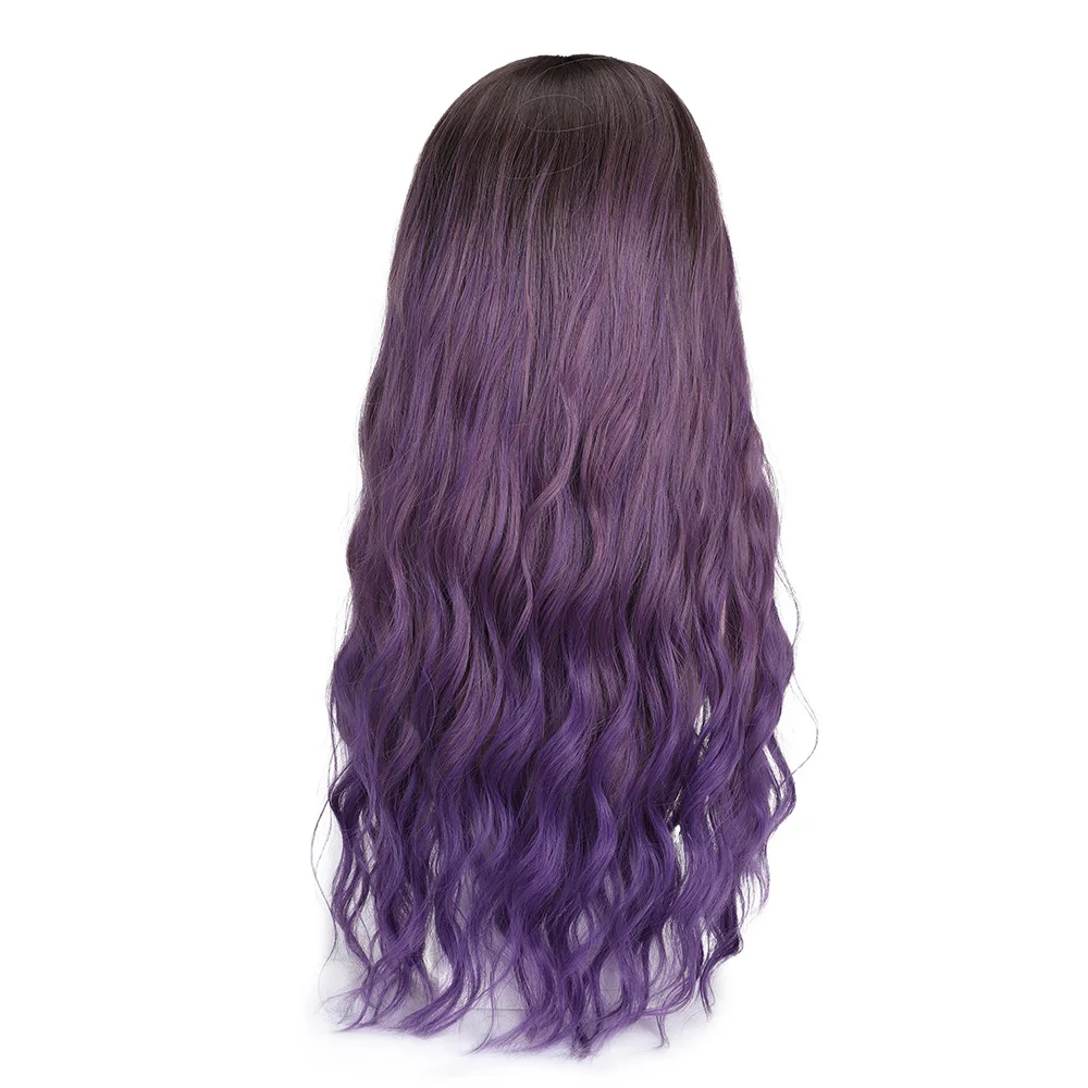 SiNuo Synthetic Wigs With Bangs Long Wavy Hair For Party Natural Red Grey Purple Mechanism Perruque High Temperature Fiber
SiNuo Synthetic Wigs With Bangs Long Wavy Hair For Party Natural Red Grey Purple Mechanism Perruque High Temperature Fiber