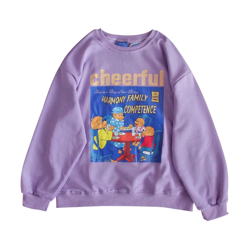 Spring Autumn Hoodies Women Korean Vintage INS Soft Sister O-Neck Long Sleeve Pullover Girl Loose Sweatshirt Student Tops
Spring Autumn Hoodies Women Korean Vintage INS Soft Sister O-Neck Long Sleeve Pullover Girl Loose Sweatshirt Student Tops