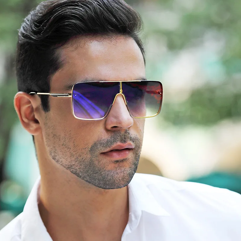 Sunglasses conjoined piece fashion net celebrity big box sunglasses trend street photography sunglasses
Sunglasses conjoined piece fashion net celebrity big box sunglasses trend street photography sunglasses