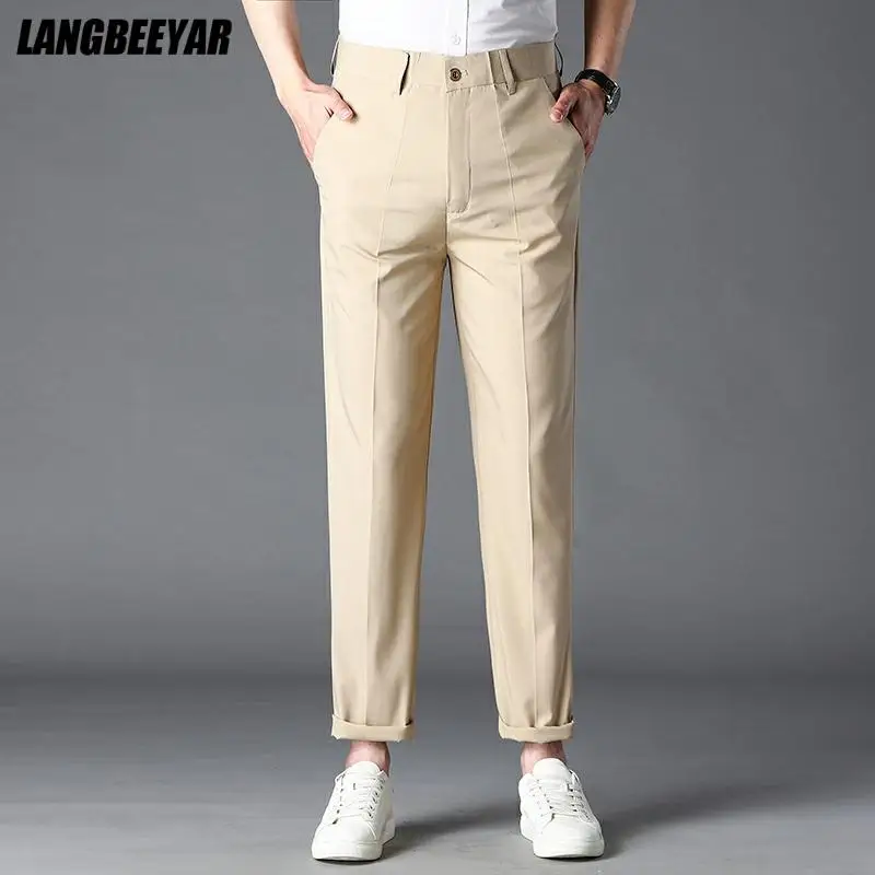 High Quality New Designer Brand Casual Fashion Straight Korean Fashion Men Long Pants Stretch Zipper Trousers Men's Clothing
High Quality New Designer Brand Casual Fashion Straight Korean Fashion Men Long Pants Stretch Zipper Trousers Men's Clothing