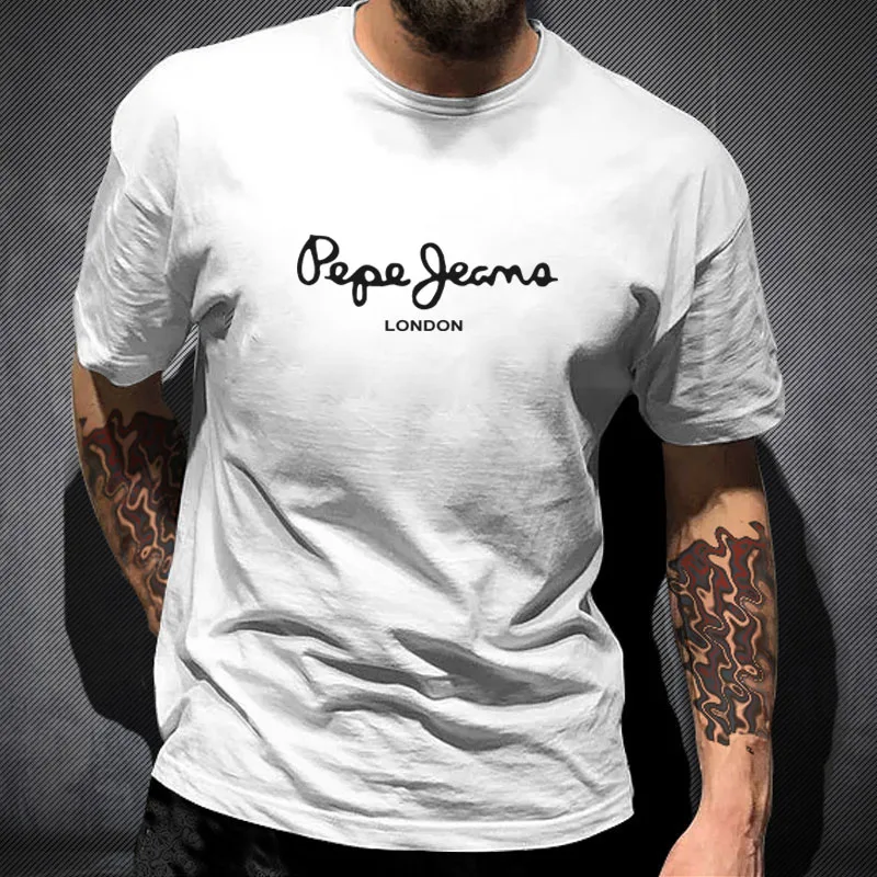 2021 Men's T Shirt Classic Homme Brand T-shirt 100% Cotton Letter Printed Tshirt Casual Streetwear Short Sleeve O-neck Tees Tops
2021 Men's T Shirt Classic Homme Brand T-shirt 100% Cotton Letter Printed Tshirt Casual Streetwear Short Sleeve O-neck Tees Tops