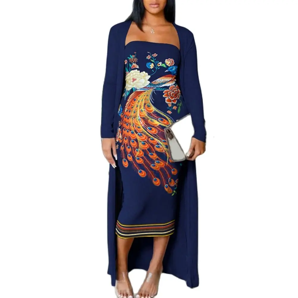 1 Set Simple Women Outfit Floral Print Streetwear Coat Dress Commute Off Shoulder Dress Set
1 Set Simple Women Outfit Floral Print Streetwear Coat Dress Commute Off Shoulder Dress Set