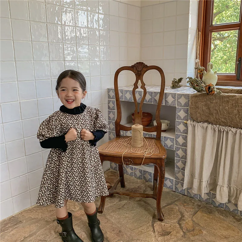 2021 Осенняя Новинка, детская одежда MILANCEL, платье с коротким рукавом, цветочные наряды для девочек, хлопковая цельная одежда с круглым вырезом 
2021 Осенняя Новинка, детская одежда MILANCEL, платье с коротким рукавом, цветочные наряды для девочек, хлопковая цельная одежда с круглым вырезом