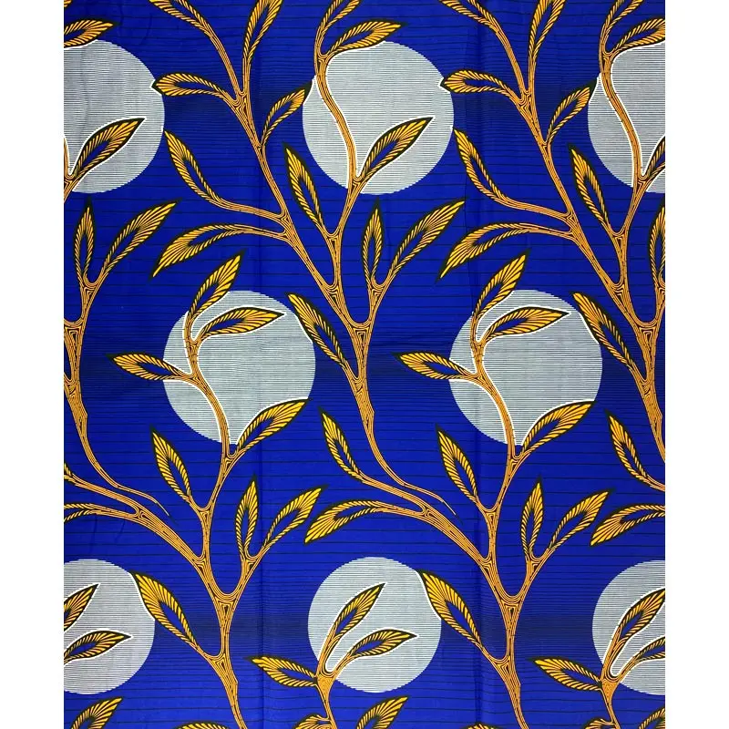 By The Yards Ankara Wax Style Nigerian Dye Printed Cotton Fabric 100%Soft Breathable African Dress Material For Sewing V-L 8-47
By The Yards Ankara Wax Style Nigerian Dye Printed Cotton Fabric 100%Soft Breathable African Dress Material For Sewing V-L 8-47