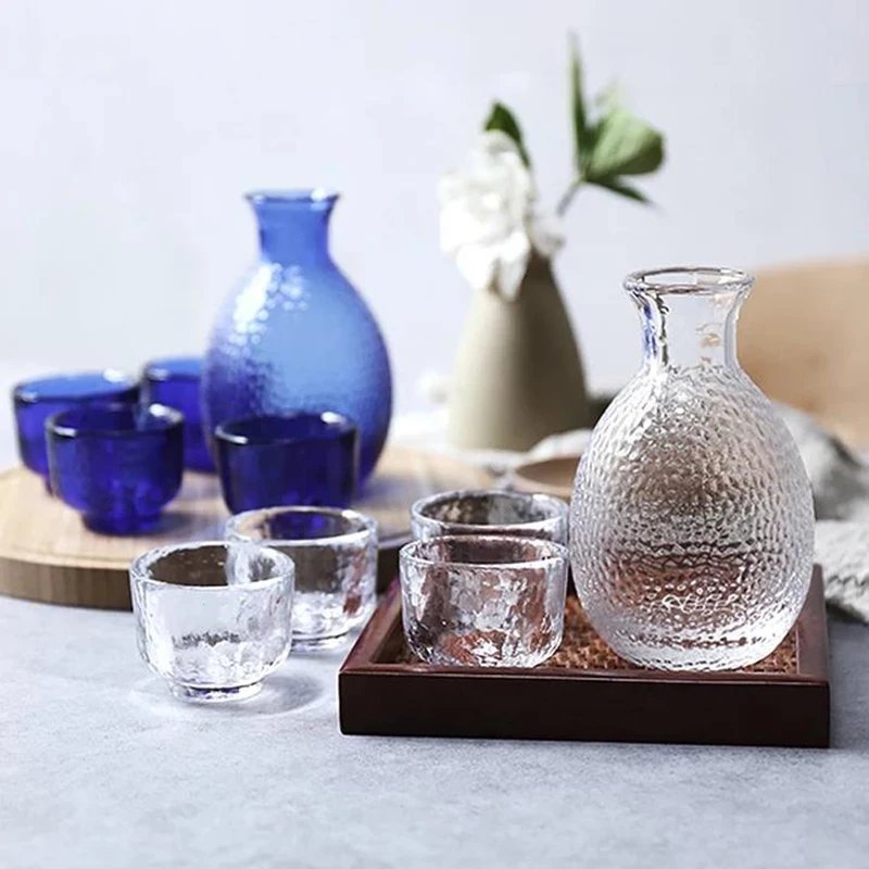 Japanese Flagon Liquor Spirits Cups Suit Sake Pot Creative Crystal Drinking Glass Wine Bottle Cups Set Gift Box Drinking Healthy
Japanese Flagon Liquor Spirits Cups Suit Sake Pot Creative Crystal Drinking Glass Wine Bottle Cups Set Gift Box Drinking Healthy