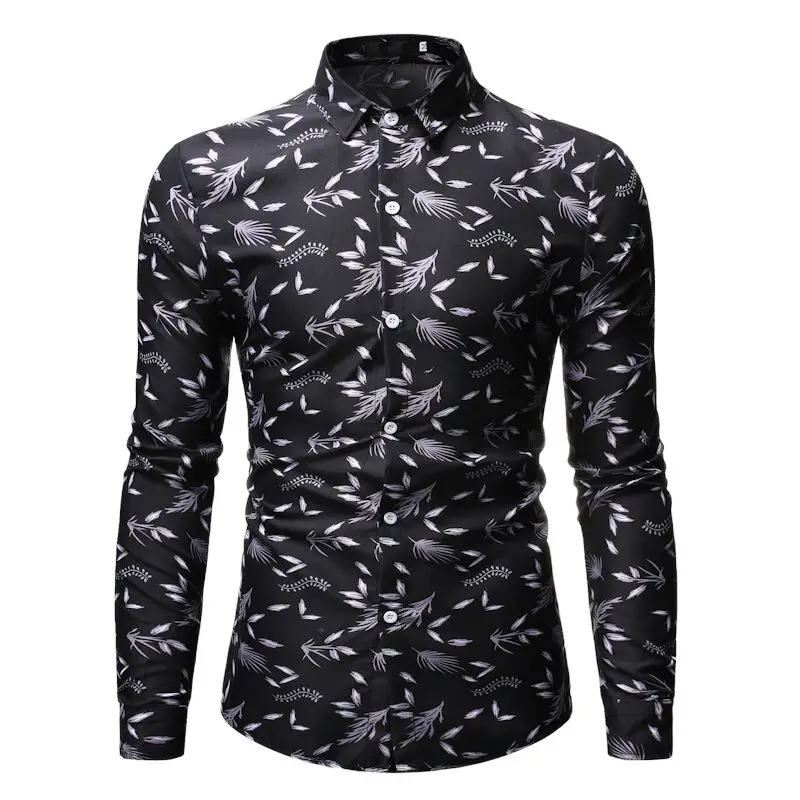 Shirt,Men's Shirt, Fashion New Foreign Trade Men's Leisure Joker Print Lapel Long-Sleeved Shirt, Youth Trend Long-Sleeved Shirt
Shirt,Men's Shirt, Fashion New Foreign Trade Men's Leisure Joker Print Lapel Long-Sleeved Shirt, Youth Trend Long-Sleeved Shirt