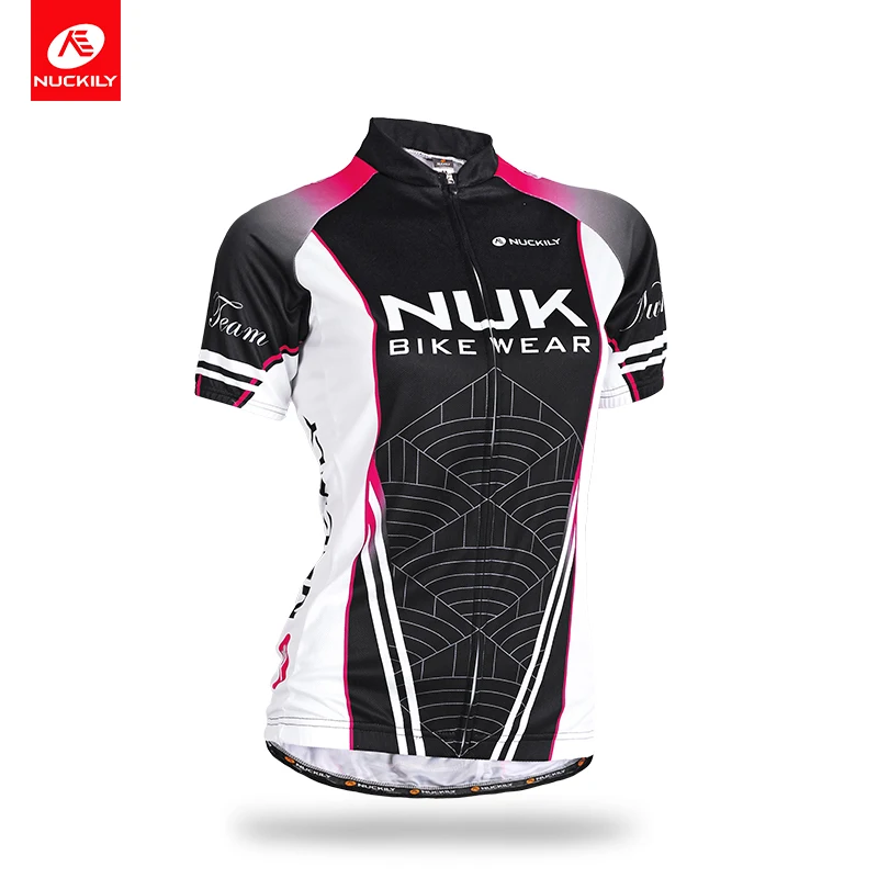 Женская велосипедная футболка NUCKILY 2020 Спортивная с коротким рукавом для горных