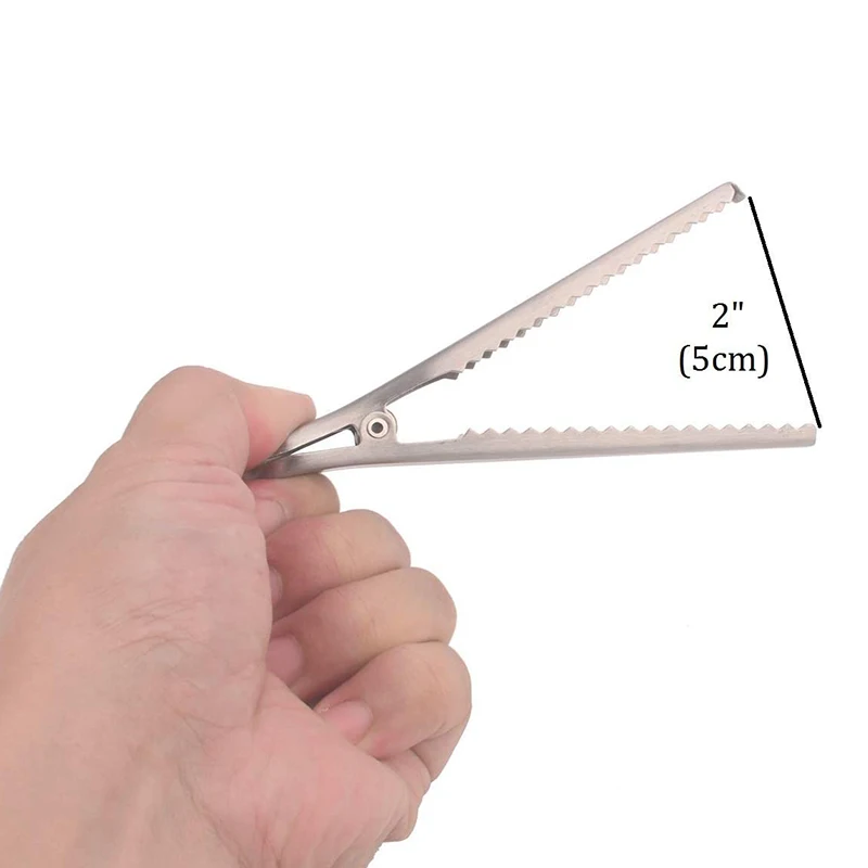 12 Packs Chip Bag Clips Stainless Steel Sealing Clips Air Tight Grip Round Smooth Edge for Snack Bag Folder Sealing Bag
12 Packs Chip Bag Clips Stainless Steel Sealing Clips Air Tight Grip Round Smooth Edge for Snack Bag Folder Sealing Bag