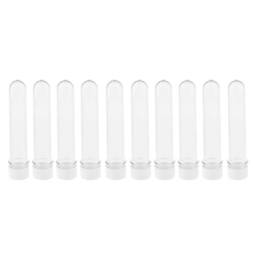10x40ml Plastic Clear Test Tubes with Screw Caps Candy Container for Wedding
10x40ml Plastic Clear Test Tubes with Screw Caps Candy Container for Wedding