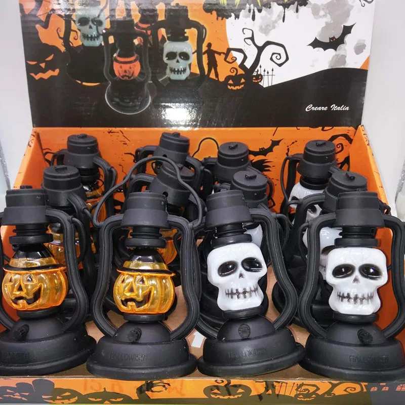 Halloween LED Lantern Lamp Lights, Small Creative Pumpkin Skull Skeleton Patterns Night Lights Home Indoor Outdoor Decoration
Halloween LED Lantern Lamp Lights, Small Creative Pumpkin Skull Skeleton Patterns Night Lights Home Indoor Outdoor Decoration