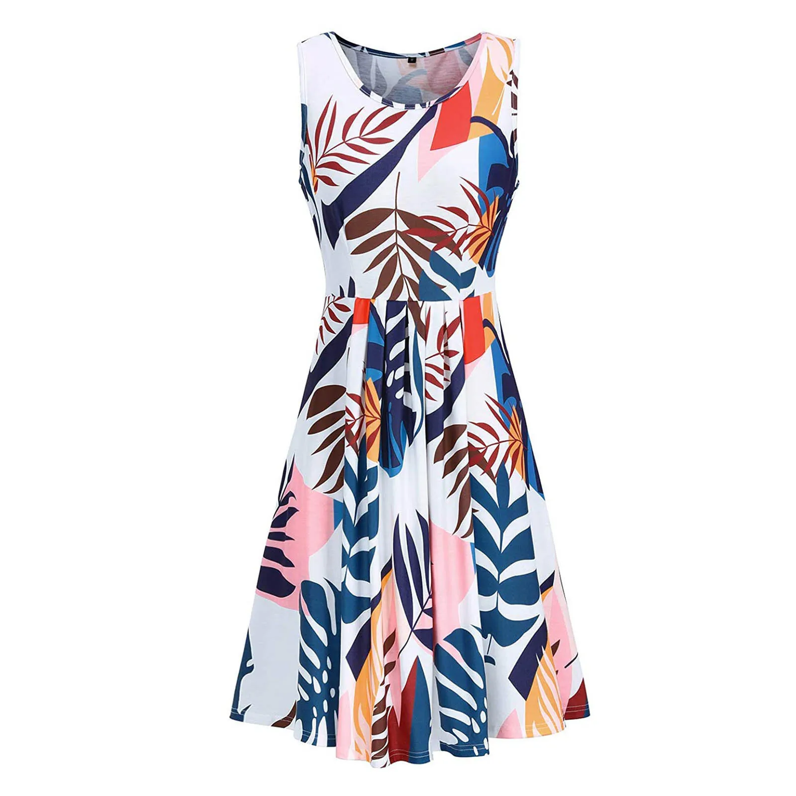 Fashion Women Floral Print Short Dress Casual Sexy Sleeveless Summer Beach Dress Sundress Evening Party Dress Vestidos de fiesta 
Fashion Women Floral Print Short Dress Casual Sexy Sleeveless Summer Beach Dress Sundress Evening Party Dress Vestidos de fiesta