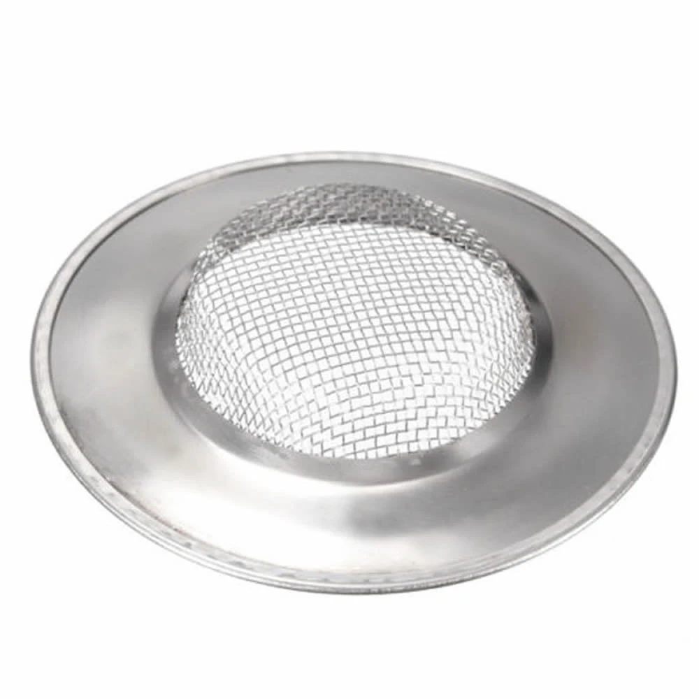 Stainless Steel Sink Strainer Bathtub Hair Catcher Stopper Shower Drain Hole Filter Trap Kitchen Metal Sink Strainer Floor Drain 
Stainless Steel Sink Strainer Bathtub Hair Catcher Stopper Shower Drain Hole Filter Trap Kitchen Metal Sink Strainer Floor Drain