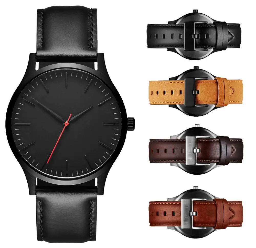 2019 Male Sport Quartz Wrist Watches Stainless Steel Case Leather Band Business Clock
2019 Male Sport Quartz Wrist Watches Stainless Steel Case Leather Band Business Clock