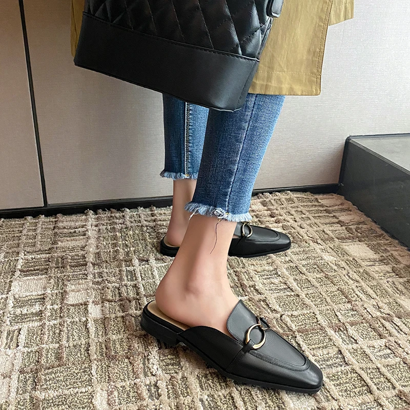 Coolcept 2021 Women Real Leather Shoes Women Fashion Slipper Summer Sandals Casual Daily Shoes Lady Party Footwear Size 34-39
Coolcept 2021 Women Real Leather Shoes Women Fashion Slipper Summer Sandals Casual Daily Shoes Lady Party Footwear Size 34-39