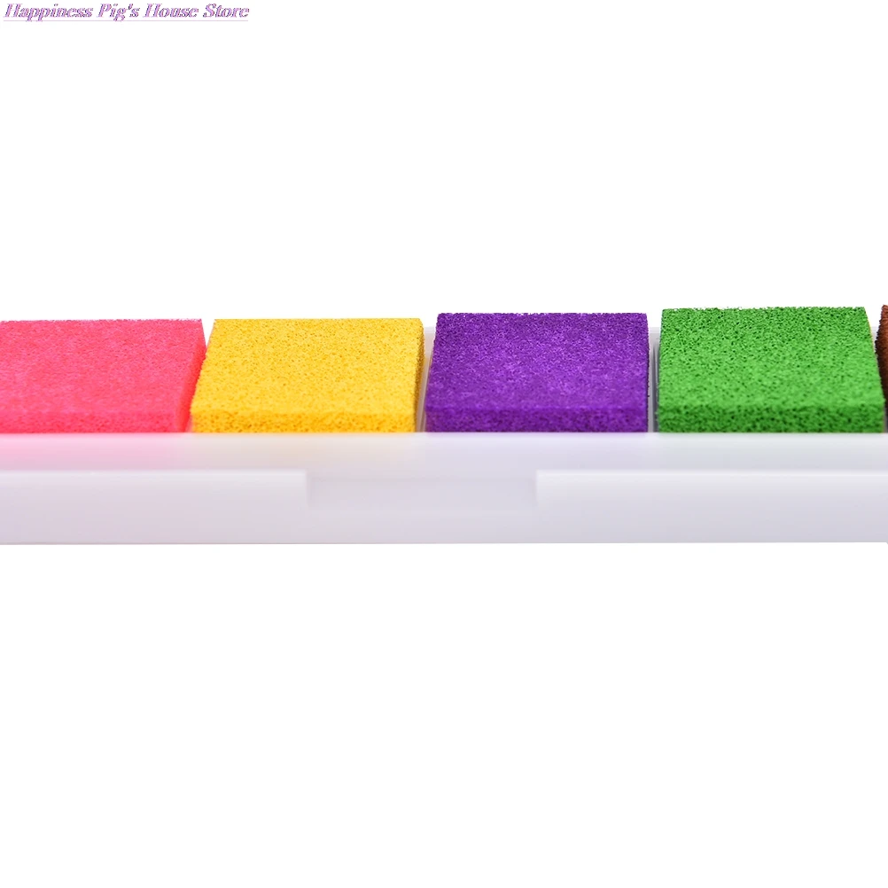 Non-Toxic Gradient Color Ink Pad Inkpad Rubber Stamp Oil Based Finger Print Nice Gift For Children Stamp DIY Art
Non-Toxic Gradient Color Ink Pad Inkpad Rubber Stamp Oil Based Finger Print Nice Gift For Children Stamp DIY Art