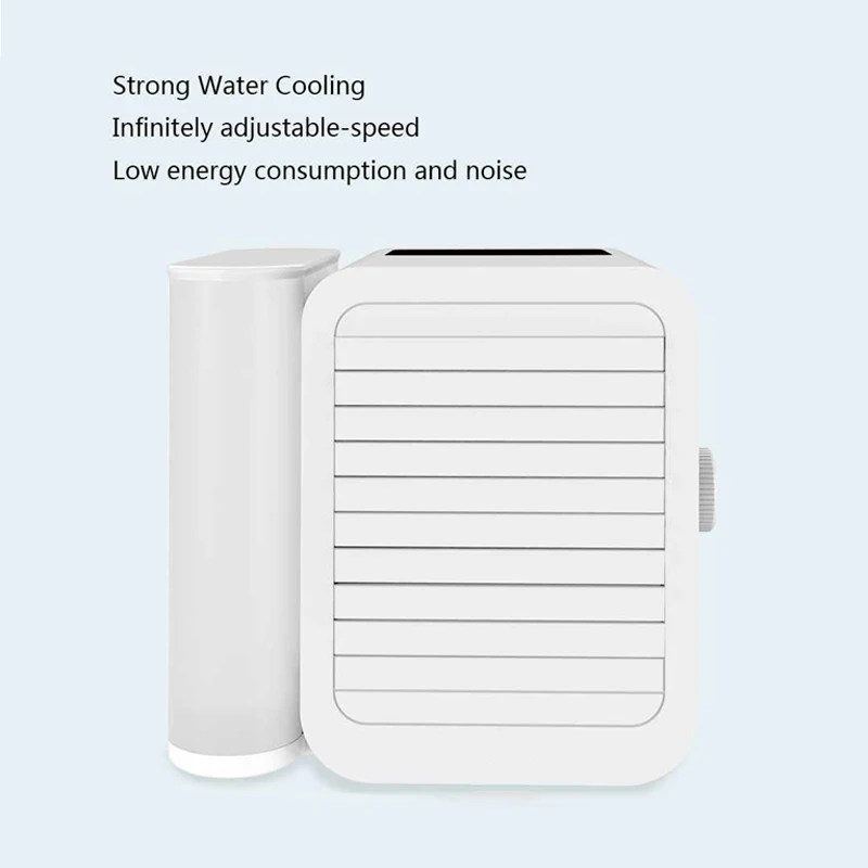Household Air Conditioning Air Cooler Fan Electric Portable Mini Desktop Air Conditioner Humidifier Purifier Fan Summer Personal
Household Air Conditioning Air Cooler Fan Electric Portable Mini Desktop Air Conditioner Humidifier Purifier Fan Summer Personal