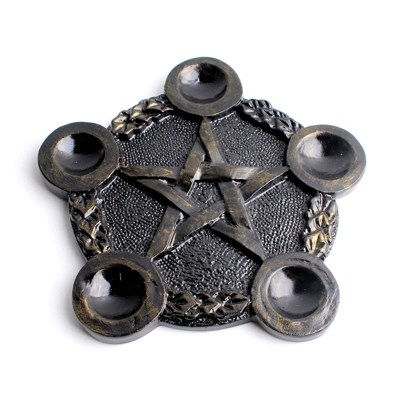 Pentacle Altar Plate Resin Divination Ceremony Candle Holder Astrology Pentacle Altar Plate Divination Accessories
Pentacle Altar Plate Resin Divination Ceremony Candle Holder Astrology Pentacle Altar Plate Divination Accessories