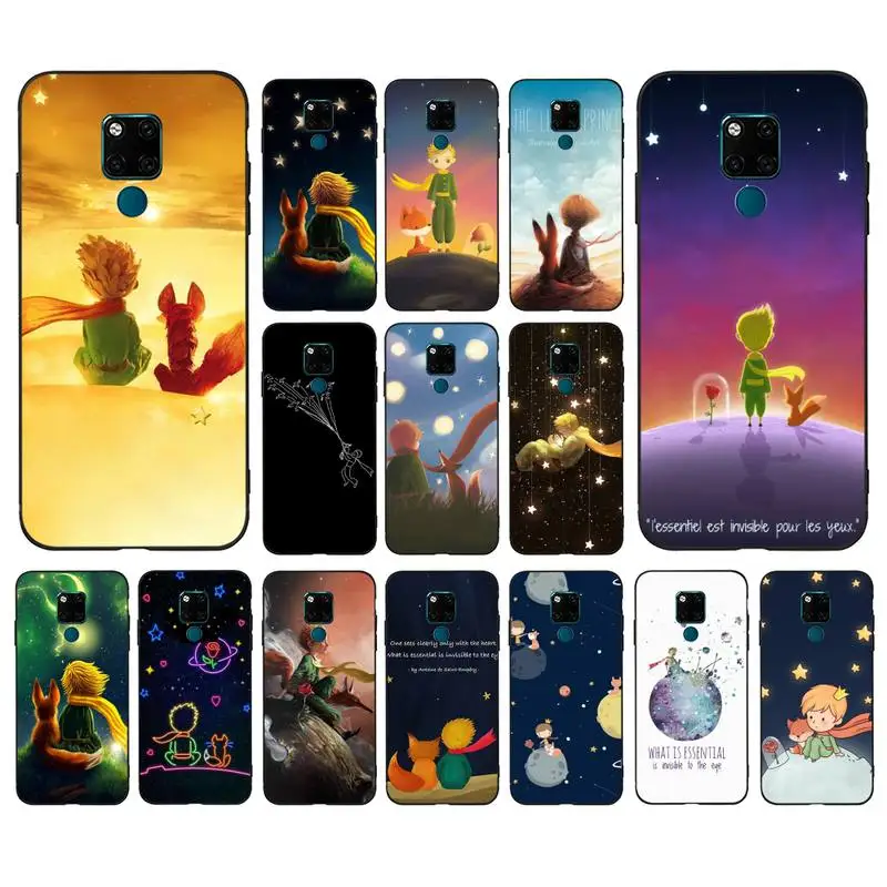 

FHNBLJ The Little Prince and the Fox Phone Case for Huawei Mate 20 10 9 40 30 lite pro X Nova 2 3i 7se