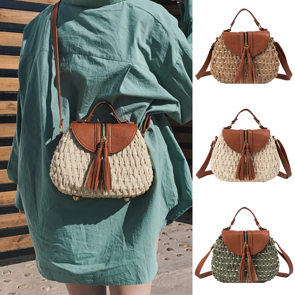 Famous Designer Ladies Woven Knitting Messenger Crossbody Bags New Summer Bohemian Women Tassel Straw Beach Shoulder Bag#H30
Famous Designer Ladies Woven Knitting Messenger Crossbody Bags New Summer Bohemian Women Tassel Straw Beach Shoulder Bag#H30