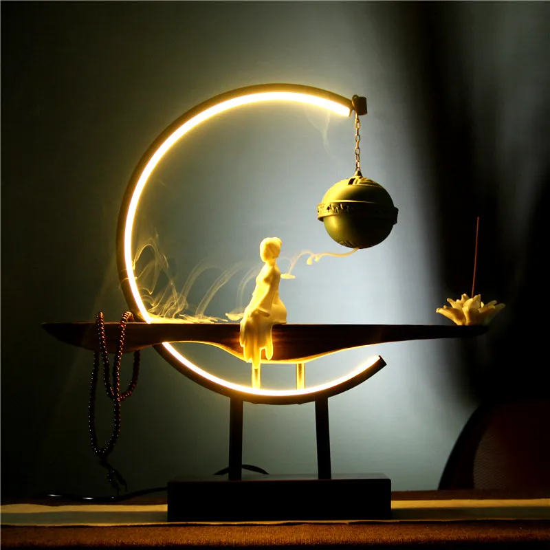 Large Incense Burner Eletric Statue Backflow Light Incense Burner Smoke Assuaging Modern Encensoir Incense Burners BG50IB
Large Incense Burner Eletric Statue Backflow Light Incense Burner Smoke Assuaging Modern Encensoir Incense Burners BG50IB