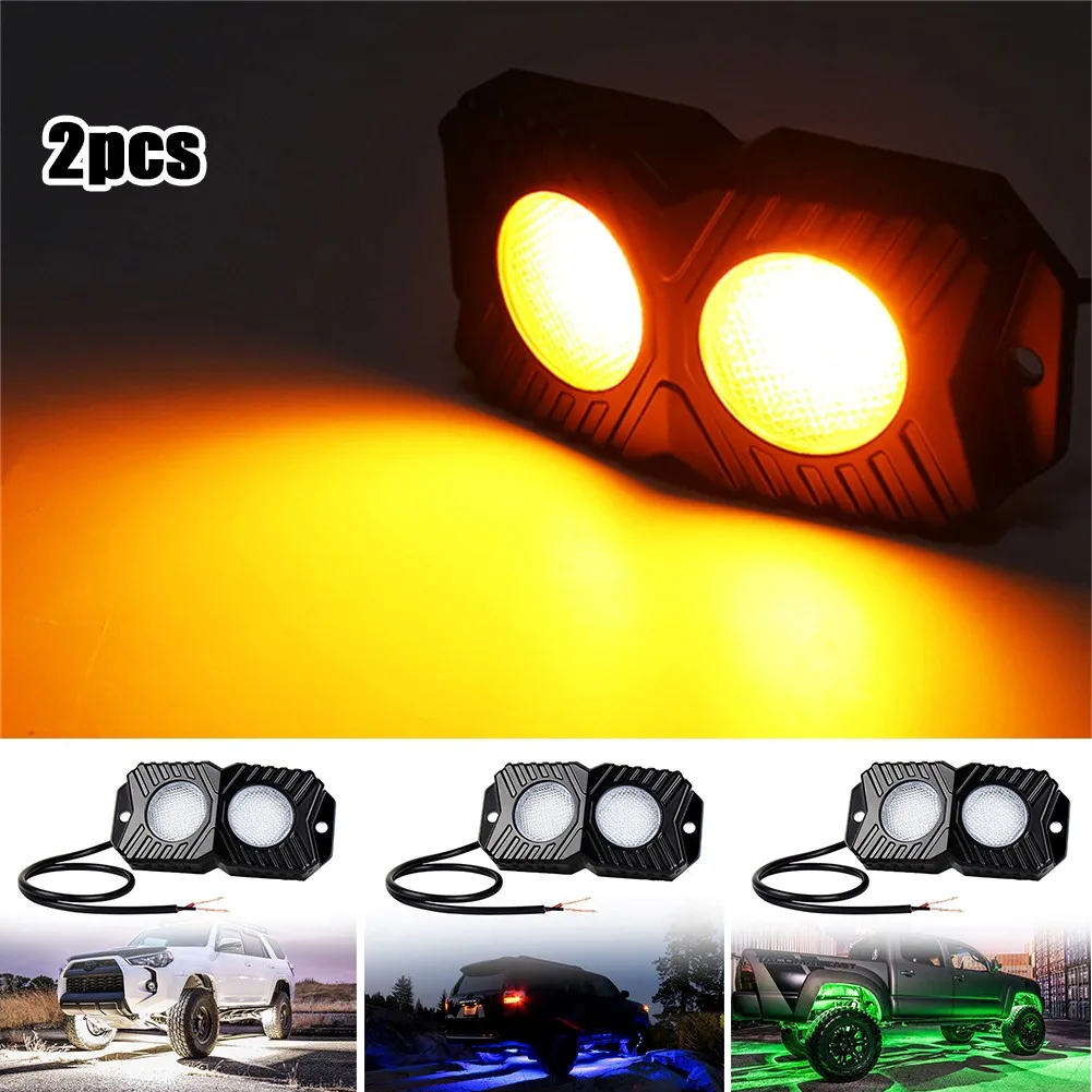 2pcs Atmosphere Lights Car Decoration Atmosphere Lights 12V DC IP68 18W Led Rock Light High Brightness Low Power Consumption
2pcs Atmosphere Lights Car Decoration Atmosphere Lights 12V DC IP68 18W Led Rock Light High Brightness Low Power Consumption