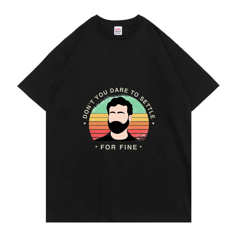 Roy Quote about Fine Roy Kent Ted Lasso Season 2 T-shirt Men Cotton TshirtTops Men Women Loose Casual All-match Style T Shirts
Roy Quote about Fine Roy Kent Ted Lasso Season 2 T-shirt Men Cotton TshirtTops Men Women Loose Casual All-match Style T Shirts