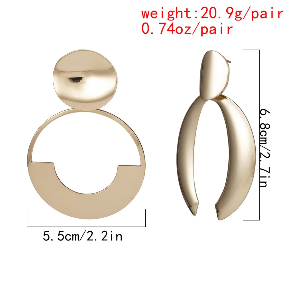 Bohemian Geometric Metal Drop Earrings for Women Lady Female Vintage ZA Exaggeration Round Dangle Earring Personality Jewelry
Bohemian Geometric Metal Drop Earrings for Women Lady Female Vintage ZA Exaggeration Round Dangle Earring Personality Jewelry