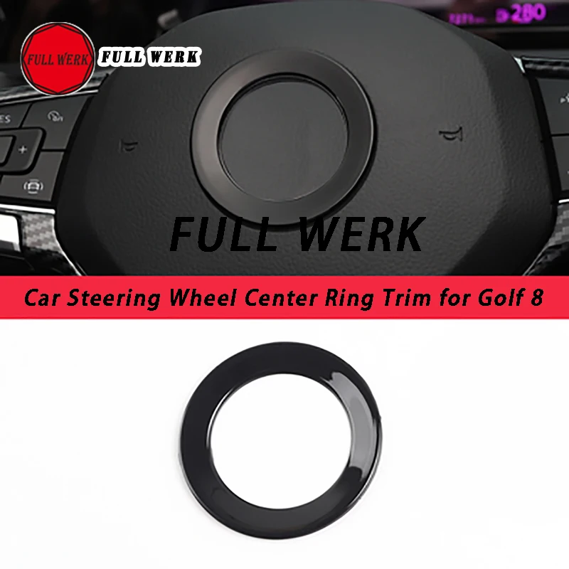 1 pc ABS Car Styling Steering Wheel Center Ring Decoration Trim Cover Sticker Sequins for Golf 8 21 Interior Moulding Accessorie
1 pc ABS Car Styling Steering Wheel Center Ring Decoration Trim Cover Sticker Sequins for Golf 8 21 Interior Moulding Accessorie