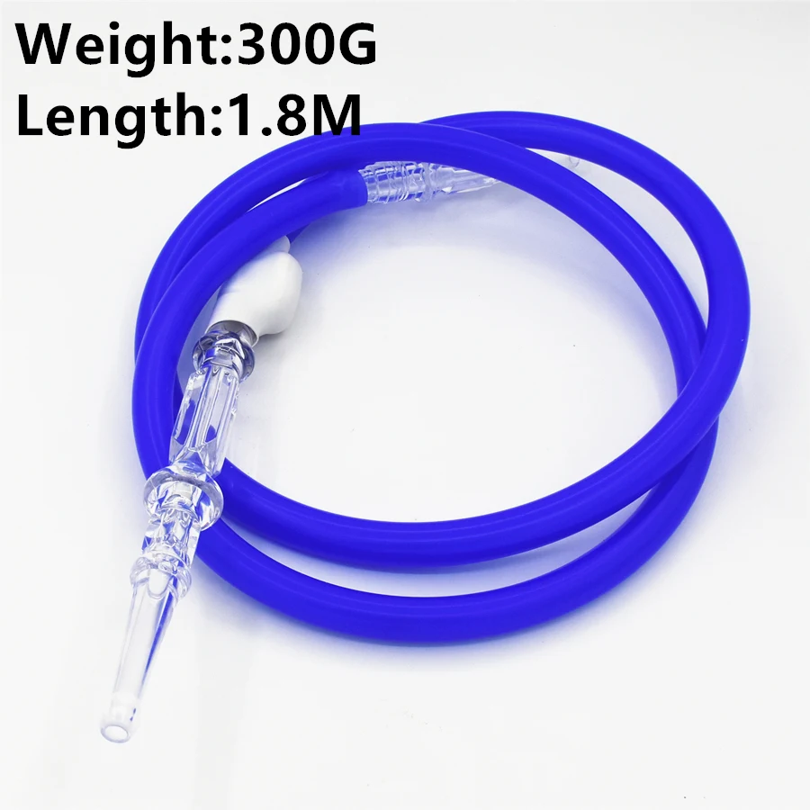 Luminescent Hookah Pipes SET 150 CM Silicone Pipes Aluminum alloy Shisha Tubes With Mouthpieces
Luminescent Hookah Pipes SET 150 CM Silicone Pipes Aluminum alloy Shisha Tubes With Mouthpieces