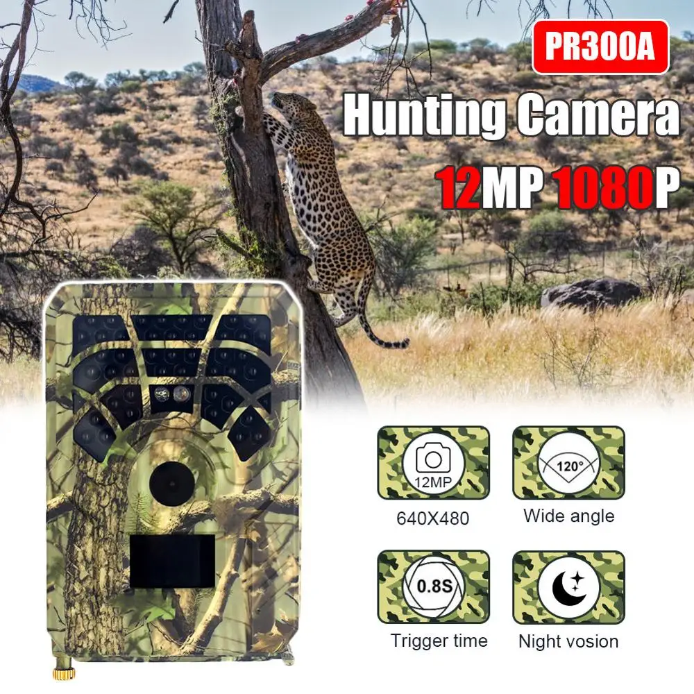 PR300A мониторинг дикой природы Инфракрасный триггер камера 12 миллионов 1080p 120 градусов Pir сенсор
PR300A мониторинг дикой природы Инфракрасный триггер камера 12 миллионов 1080p 120 градусов Pir сенсор
