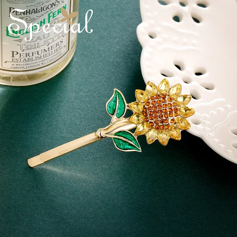 Special fashion Mori side clip top clip hairpin hairpin Banghai clip female sunflower chasing the sun 
Special fashion Mori side clip top clip hairpin hairpin Banghai clip female sunflower chasing the sun