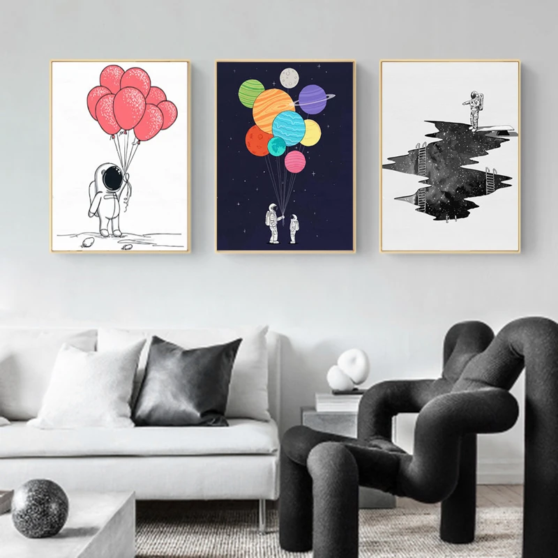 DIY Pictures By Numbers Painting By Number Astronaut Cartoon 3pcs Drawing On Canvas Hand Painted Paintings Art Home Decoration
DIY Pictures By Numbers Painting By Number Astronaut Cartoon 3pcs Drawing On Canvas Hand Painted Paintings Art Home Decoration