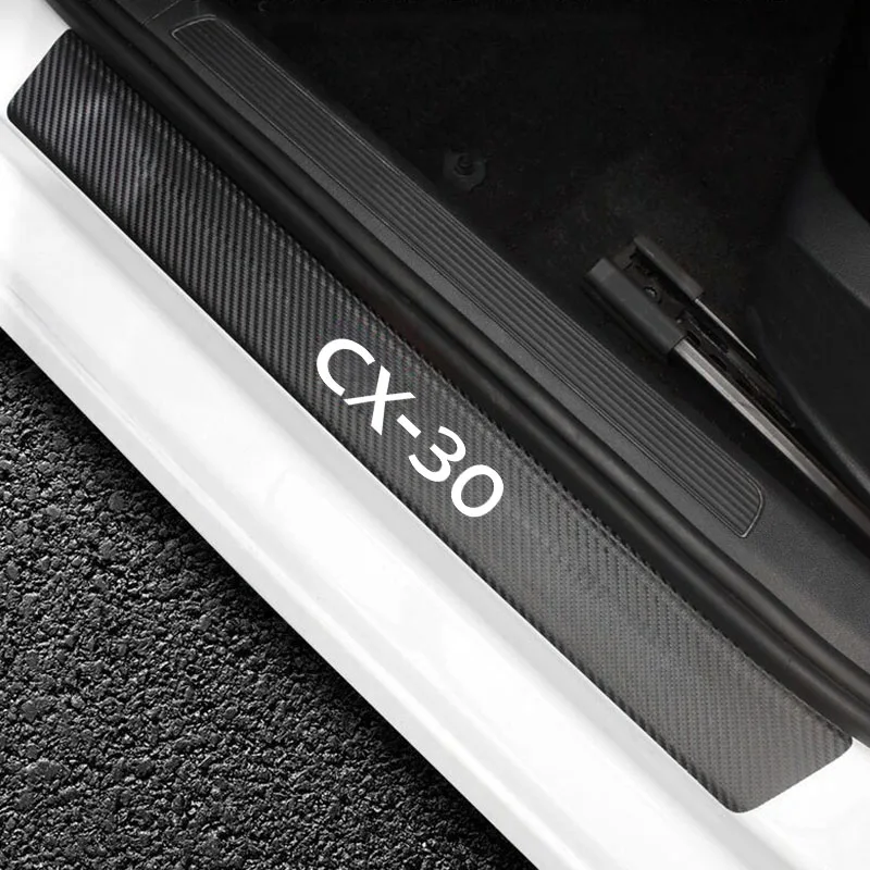 Carbon Fiber Car Stickers And Decals For Mazda Cx-30 Accessories Auto Door Plate Protector Threshold Sticker Car Products 4Pcs
Carbon Fiber Car Stickers And Decals For Mazda Cx-30 Accessories Auto Door Plate Protector Threshold Sticker Car Products 4Pcs