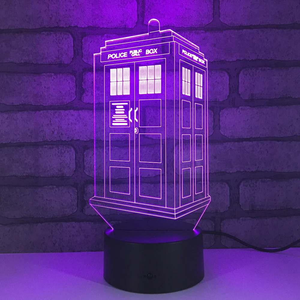 Доктор Кто, светодиодный ночник RGB, 7 цветов, меняющийся Настольный светильник, фигурка из ПВХ, детские игрушки, рождественский подарок
Доктор Кто, светодиодный ночник RGB, 7 цветов, меняющийся Настольный светильник, фигурка из ПВХ, детские игрушки, рождественский подарок