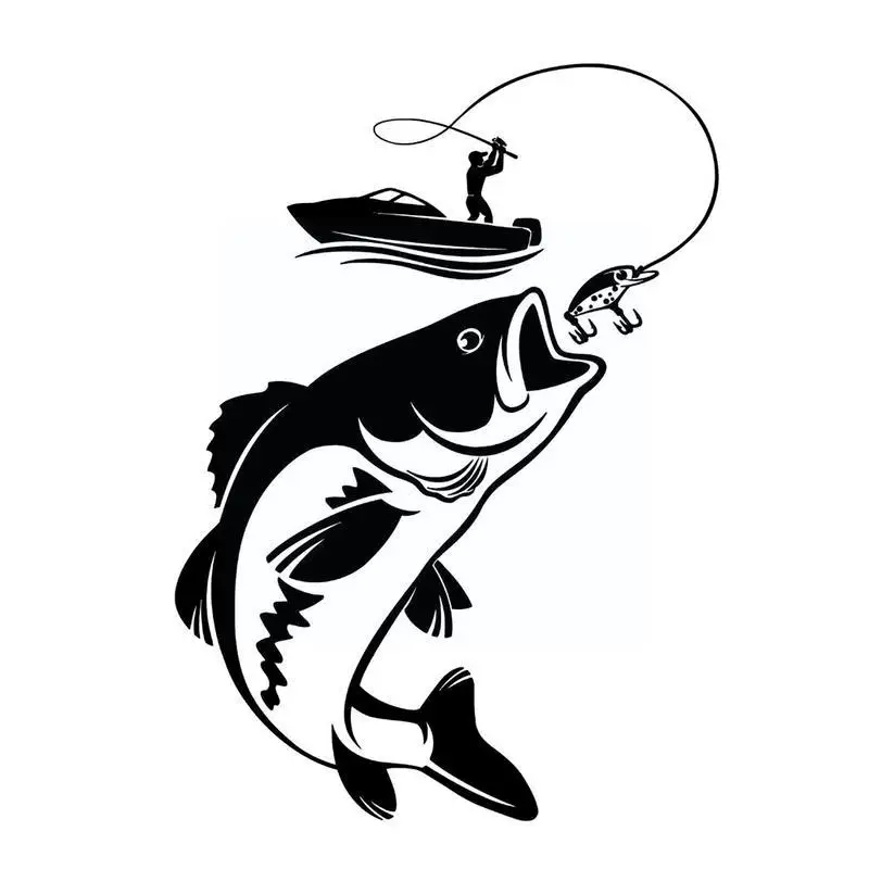 Fisherman Hobby Fish Boat Car Stickers Vinyl Decal Silhouette White Sunscreen Fishing Waterproof And Black Sticker Numbers
Fisherman Hobby Fish Boat Car Stickers Vinyl Decal Silhouette White Sunscreen Fishing Waterproof And Black Sticker Numbers
