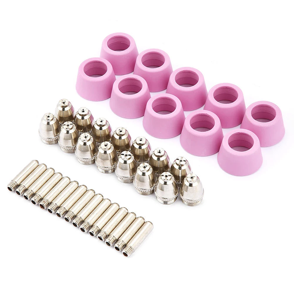 40 PCS/Set Air Plasma Cutting Consumables Cutter Nozzles Tip Torch Welding Electrode Nozzle For AG60/SG55 Torch
40 PCS/Set Air Plasma Cutting Consumables Cutter Nozzles Tip Torch Welding Electrode Nozzle For AG60/SG55 Torch