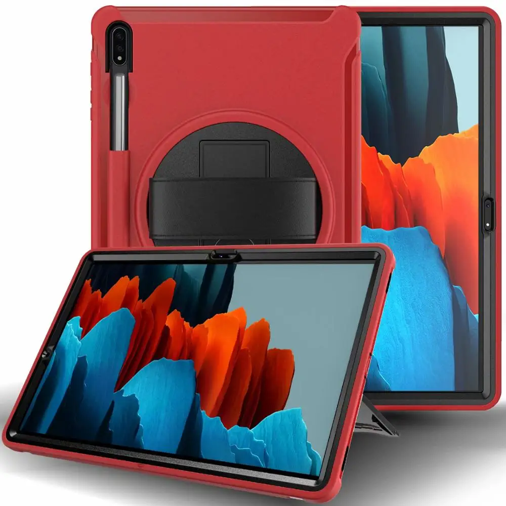 Чехол Fundas для Samsung Galaxy Tab S7 Plus 12,4 "2020 SM-T970 SM-T975, противоударный защитный чехол для планшета с подставкой и ручкой
Чехол Fundas для Samsung Galaxy Tab S7 Plus 12,4 "2020 SM-T970 SM-T975, противоударный защитный чехол для планшета с подставкой и ручкой