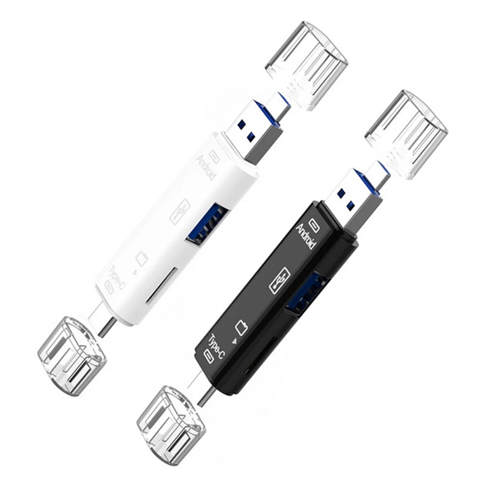 Portable 5 in 1 Type-C Micro USB OTG TF Card Reader HUB Phone Laptop Adapter Compact Flash Adapter for Laptop Multi Card
Portable 5 in 1 Type-C Micro USB OTG TF Card Reader HUB Phone Laptop Adapter Compact Flash Adapter for Laptop Multi Card