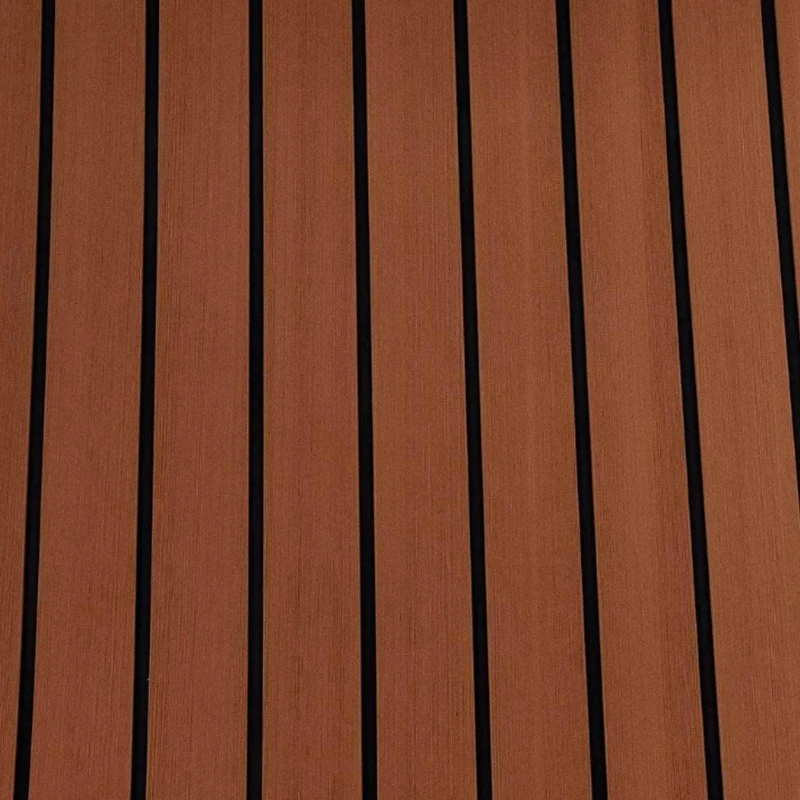 Foam Teak Decking EVA Foam Marine Flooring Faux Boat Decking Sheet Accessories Marine Brown Black 450X2400X6mm
Foam Teak Decking EVA Foam Marine Flooring Faux Boat Decking Sheet Accessories Marine Brown Black 450X2400X6mm